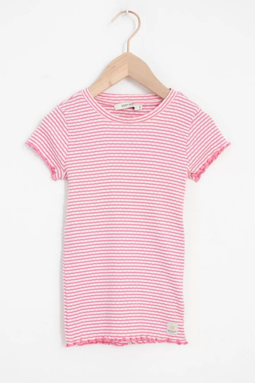 Kids Sissy-Boy T-Shirts En Tops>Gestreept Rib T-Shirt