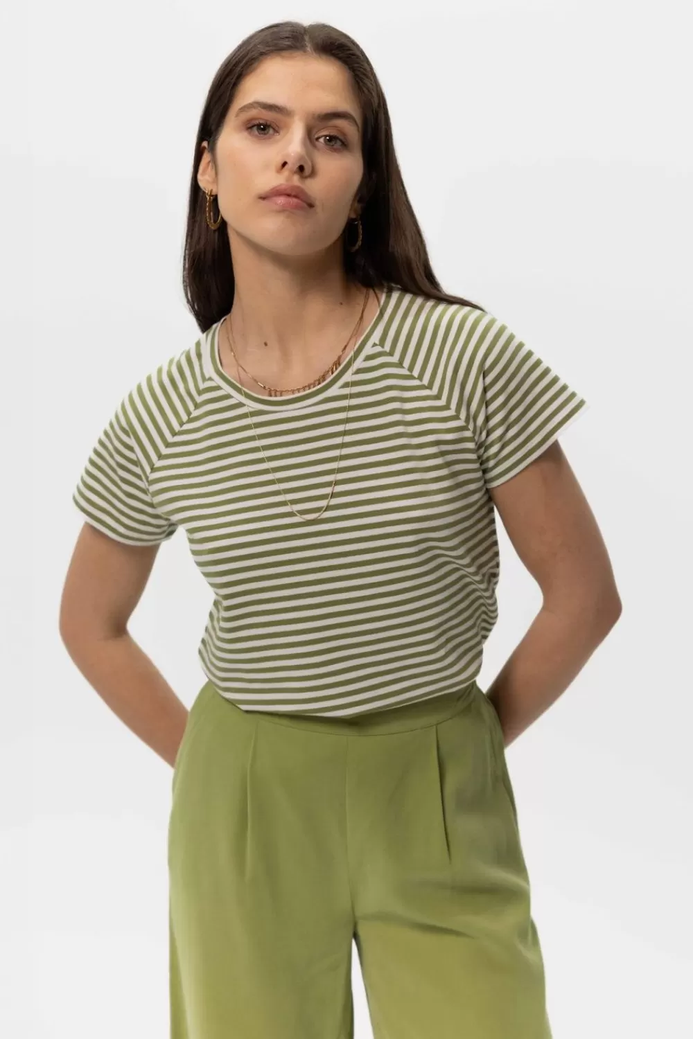 Dames Sissy-Boy T-Shirts En Tops>Gestreept T-Shirt