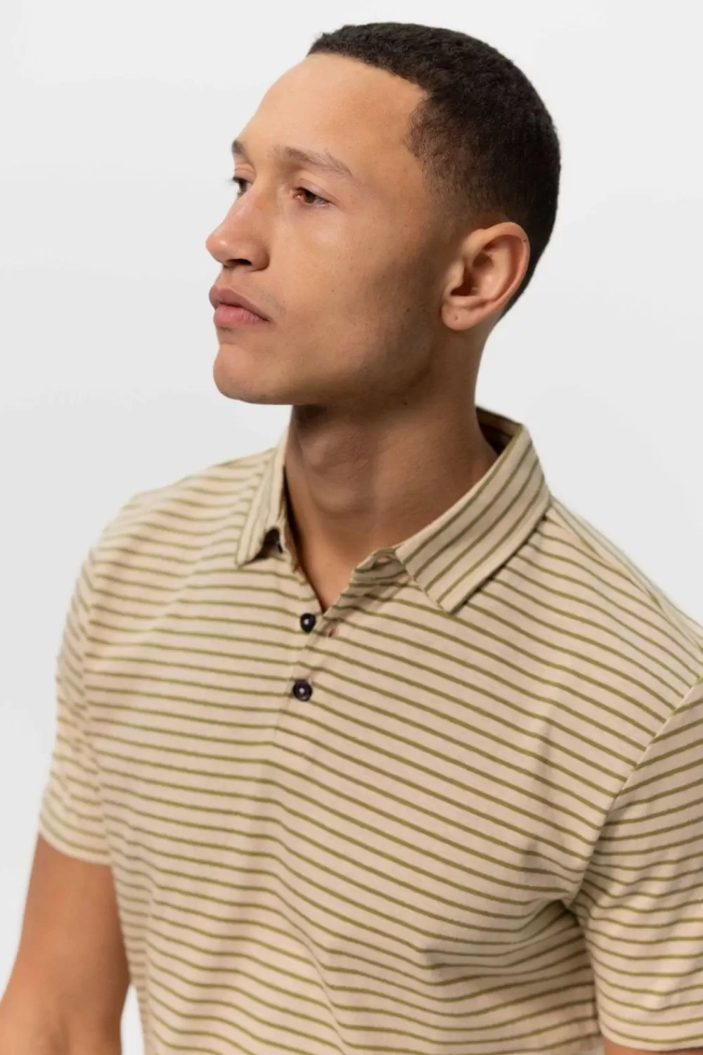 Heren Sissy-Boy T-Shirts>Gestreepte Jersey Polo