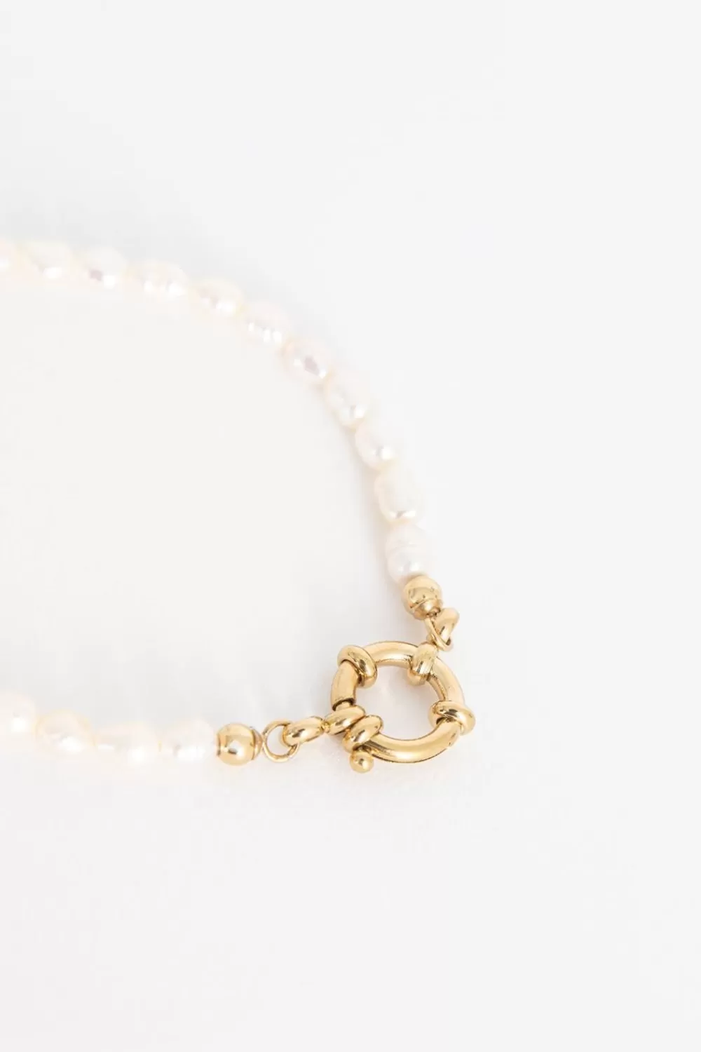 Dames Sissy-Boy Sieraden>Gold Plated Armband Met Parels
