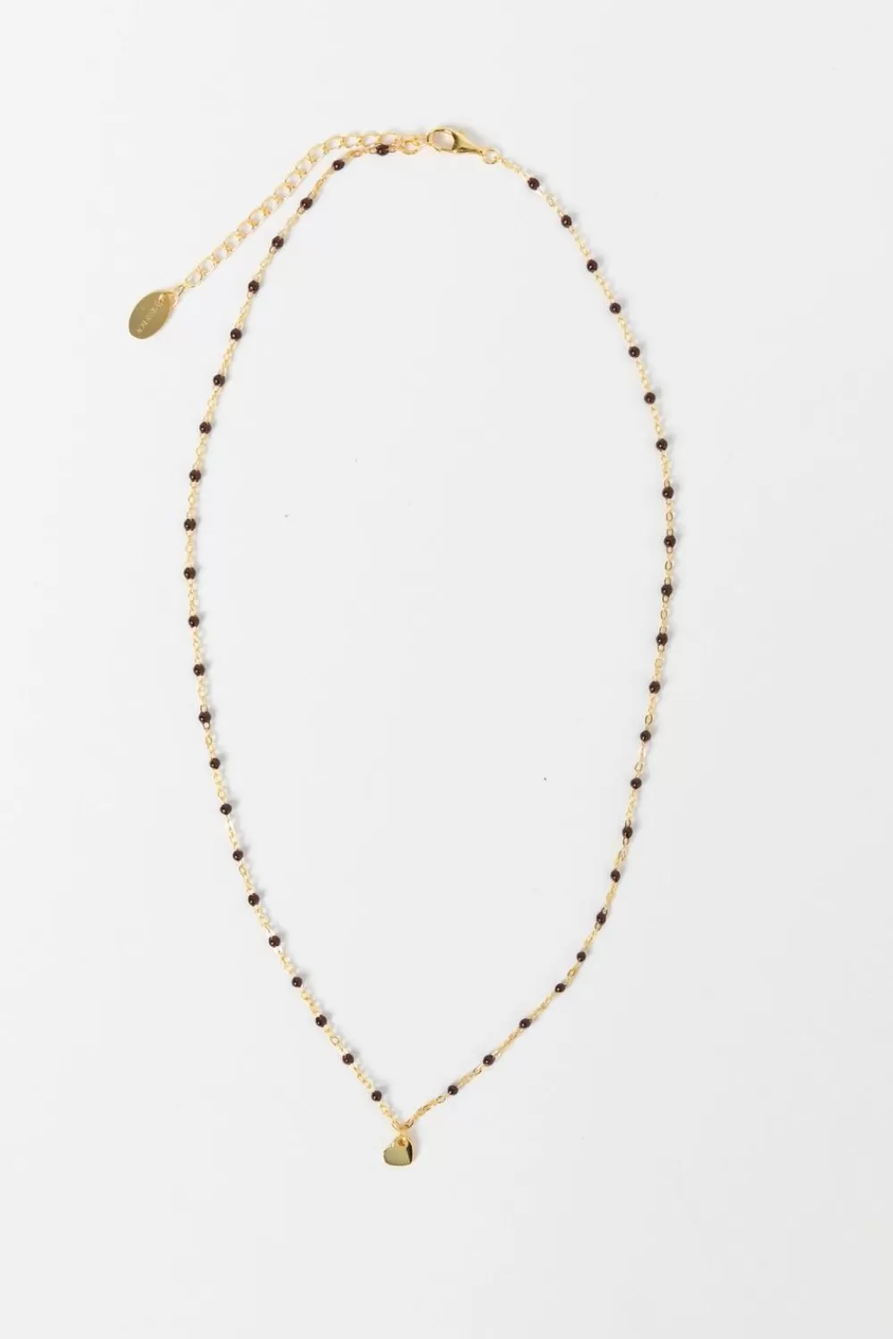 Dames Sissy-Boy Sieraden>Gold Plated Ketting Met Hartje