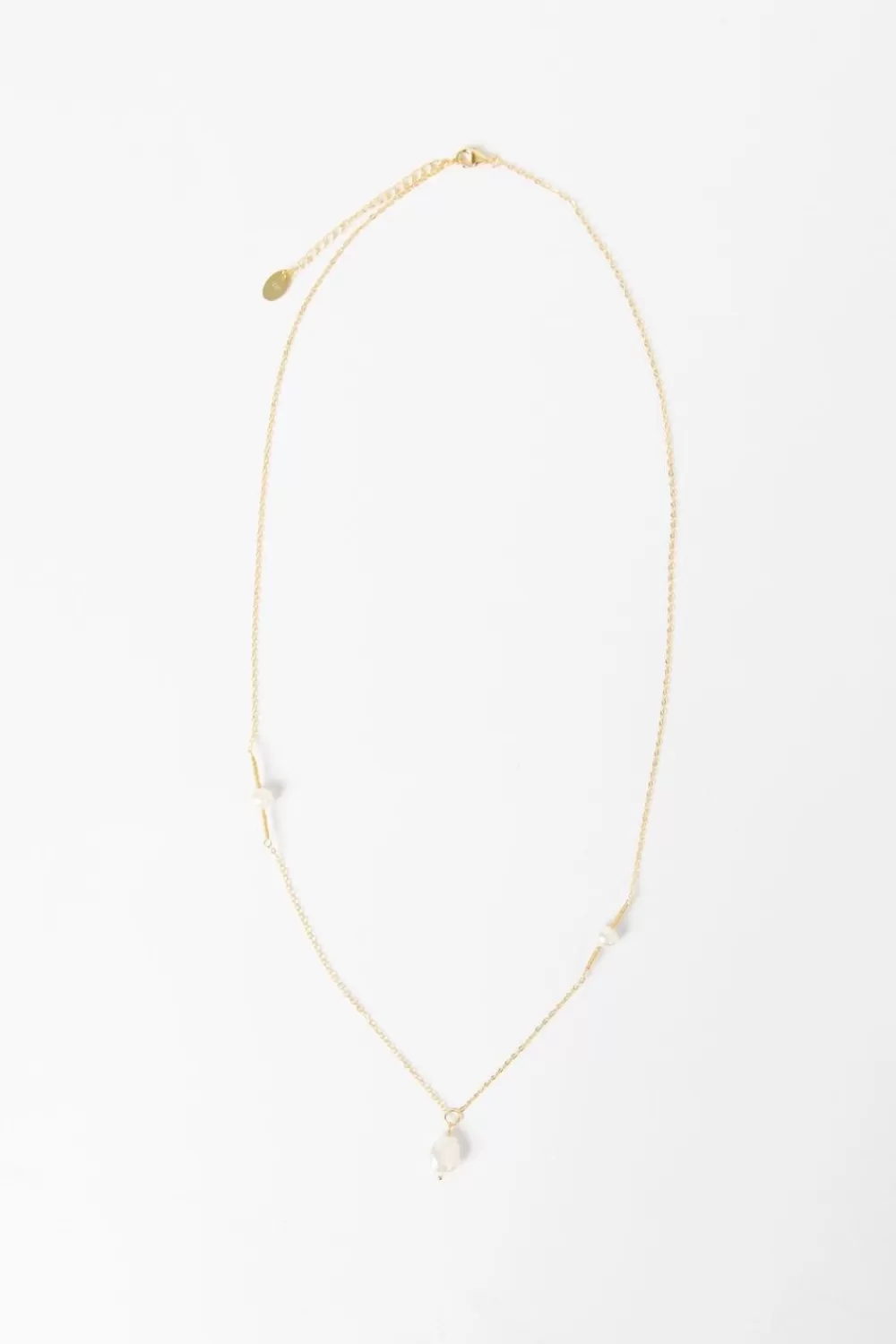Dames Sissy-Boy Sieraden>Gold Plated Ketting Met Parels