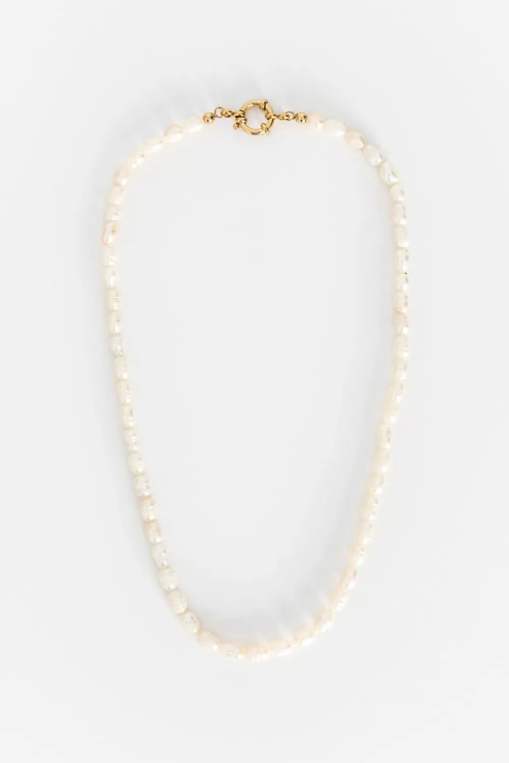 Dames Sissy-Boy Sieraden>Gold Plated Ketting Met Parels
