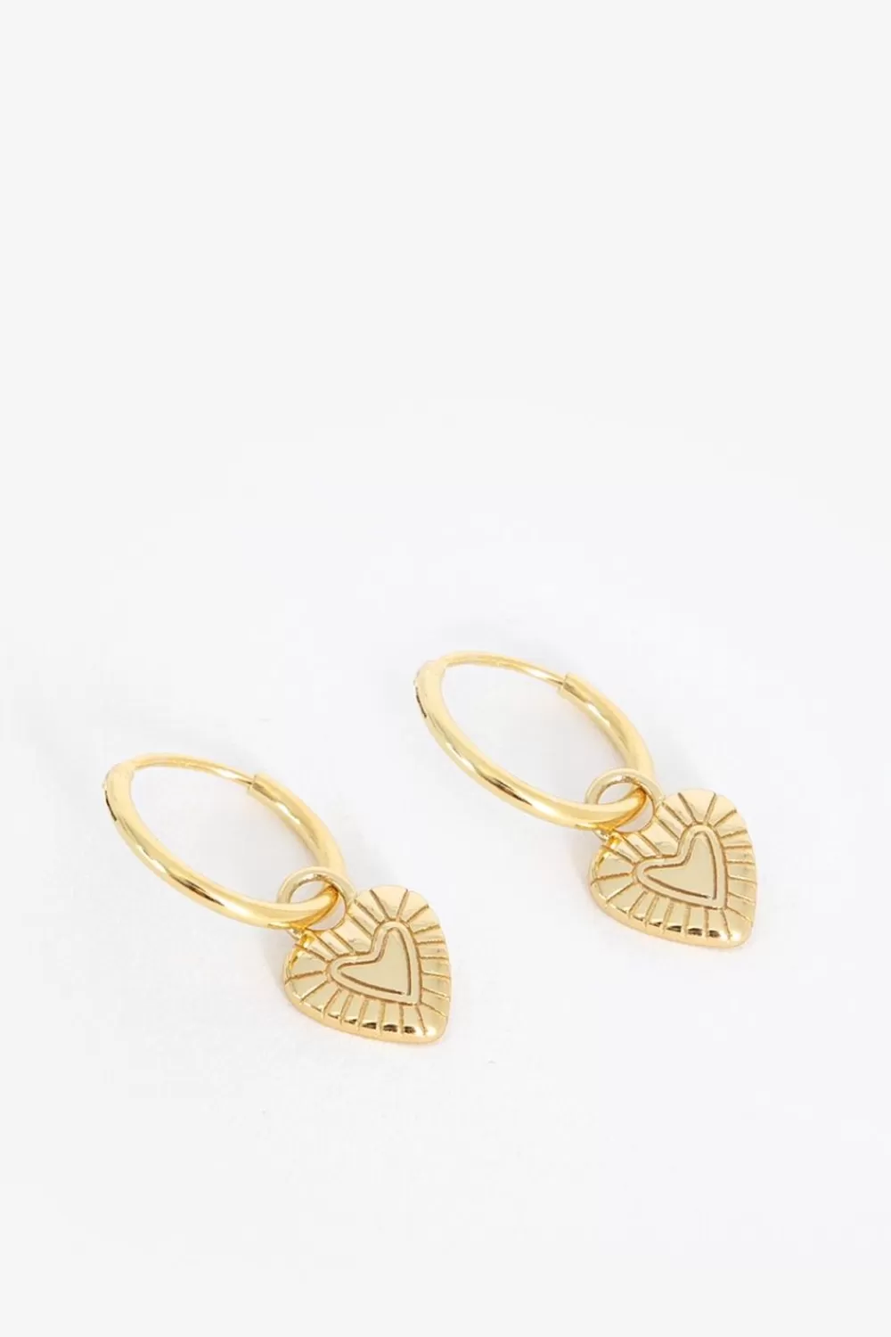 Dames Sissy-Boy Sieraden>Gold Plated Oorbellen Met Hartje
