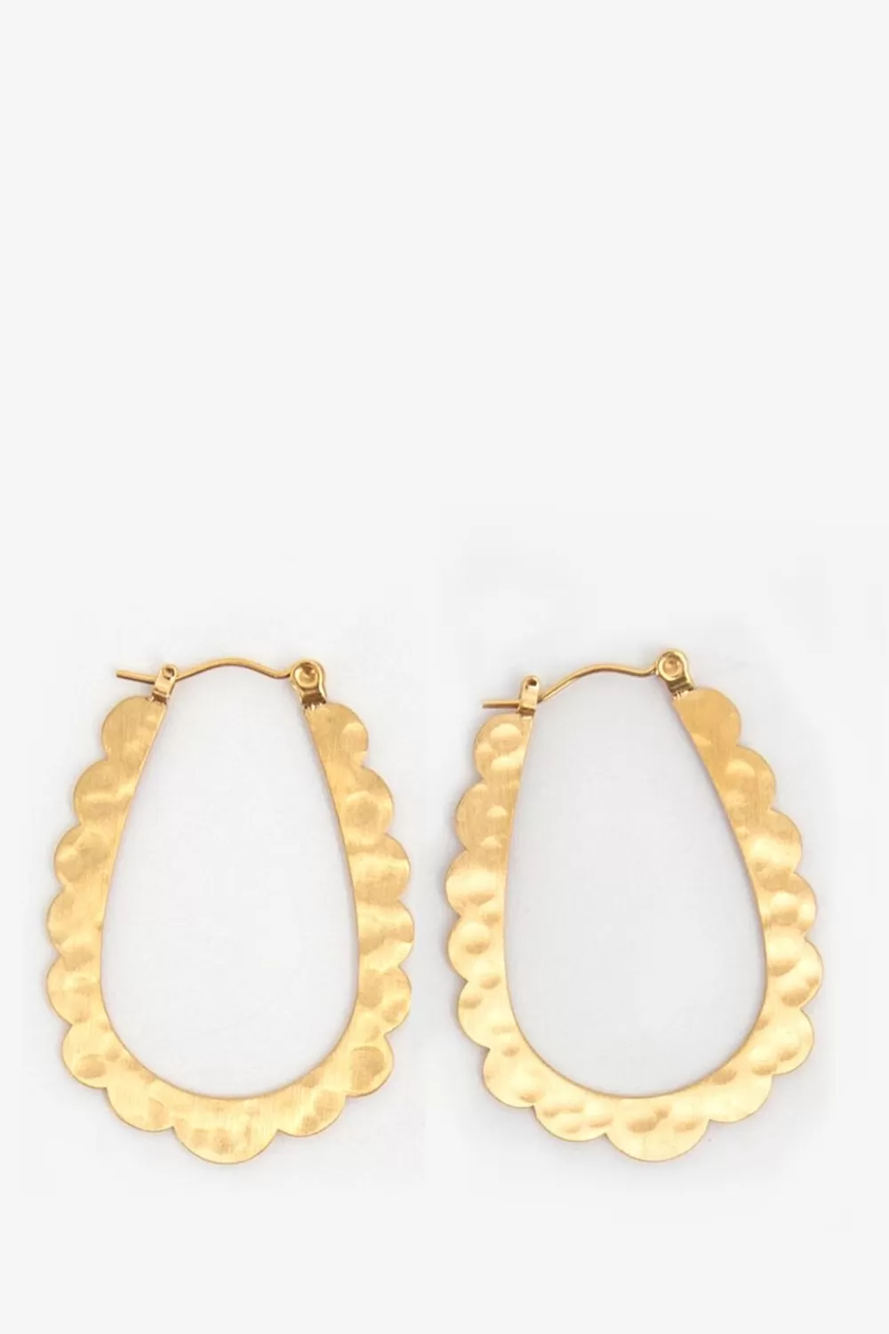 Dames Sissy-Boy Sieraden>Gold Plated Ovale Oorbellen