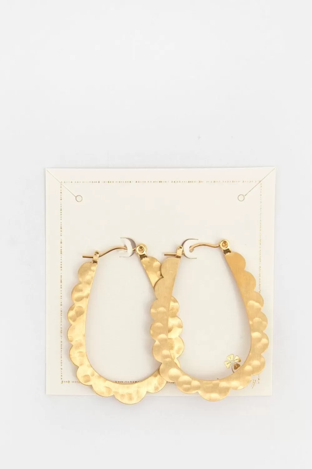 Dames Sissy-Boy Sieraden>Gold Plated Ovale Oorbellen