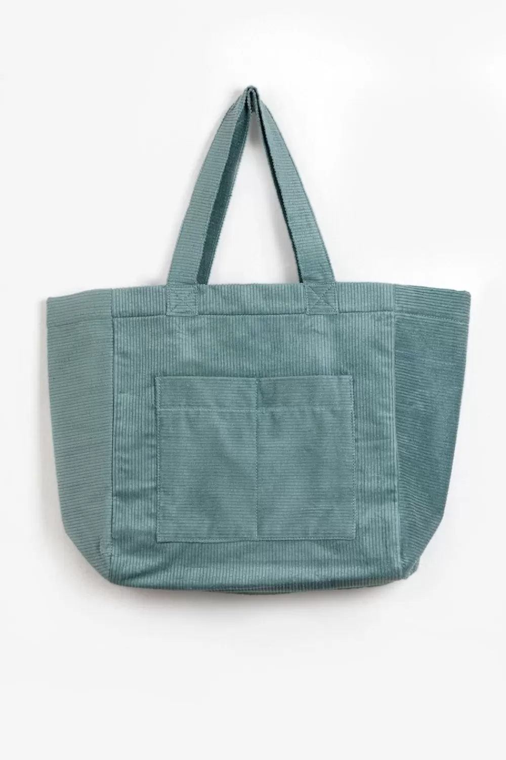 Dames Sissy-Boy Tassen>Grijs E Corduroy Shopper