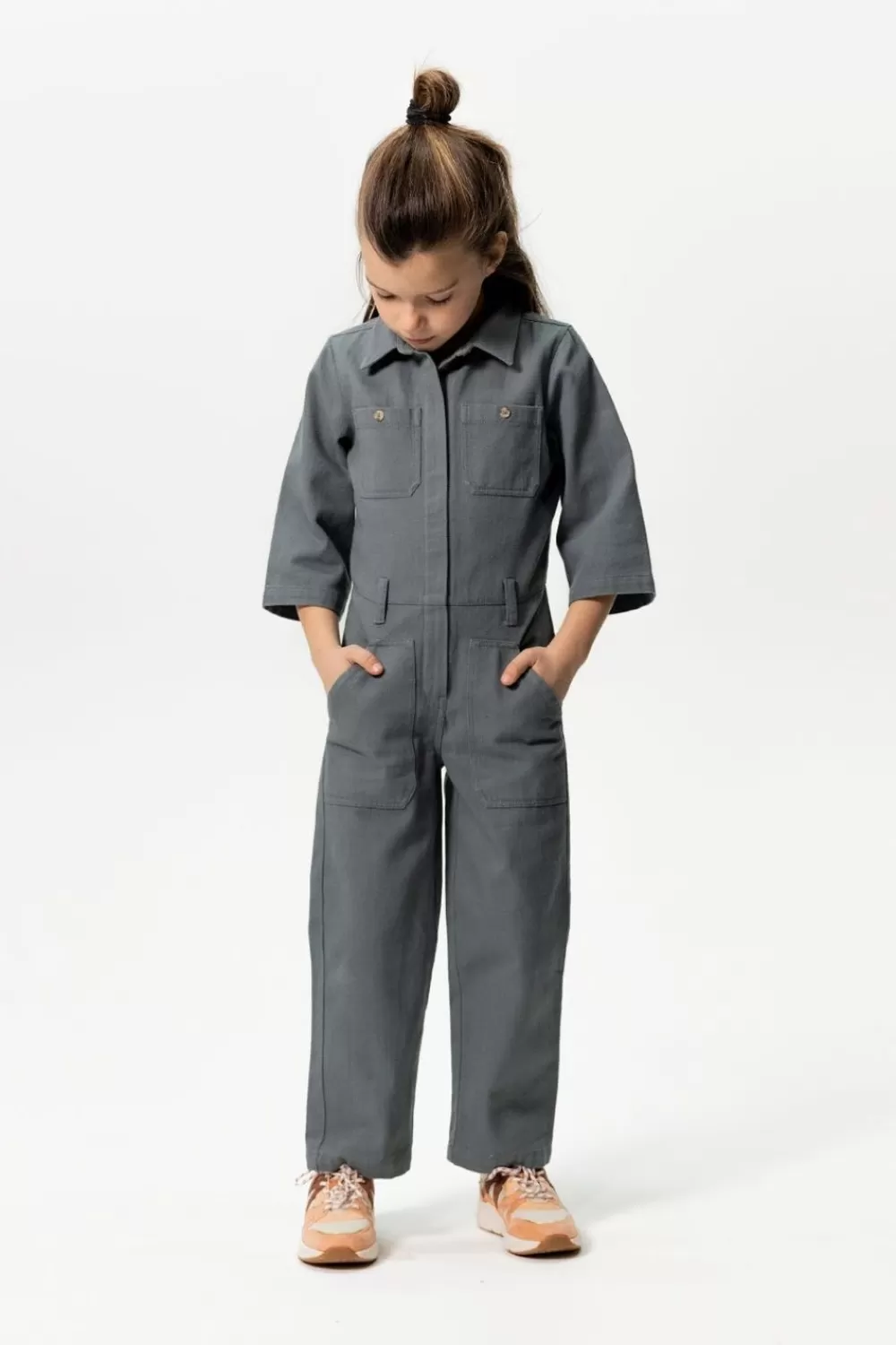 Kids Sissy-Boy Broeken>Groen E Katoenen Jumpsuit