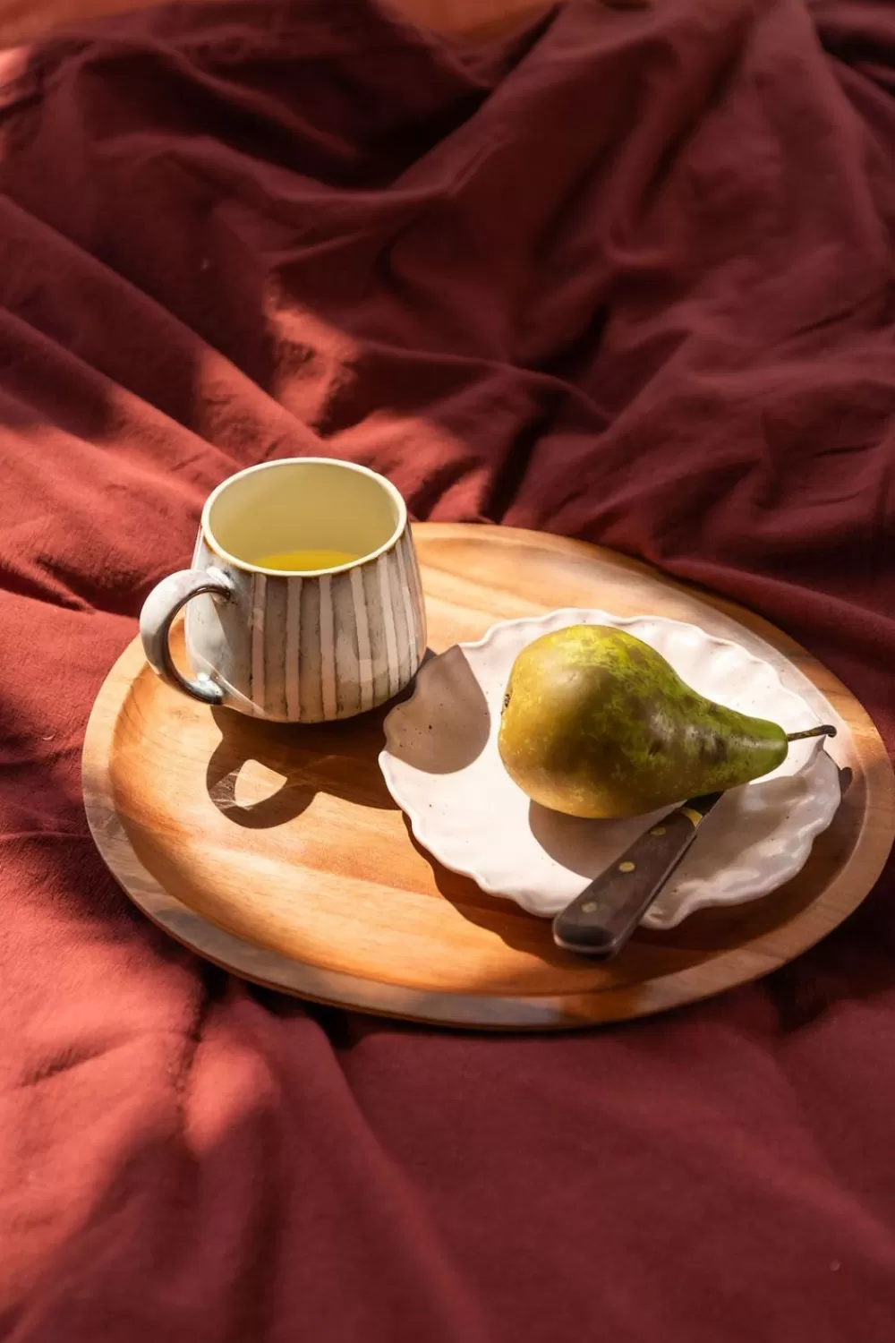 Sissy-Boy Servies>Groen Met Blauwe Porseleinen Mok Met Oor