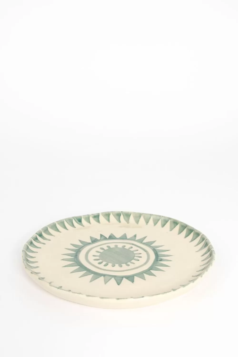 Sissy-Boy Servies>Groen Ontbijtbord Met Print