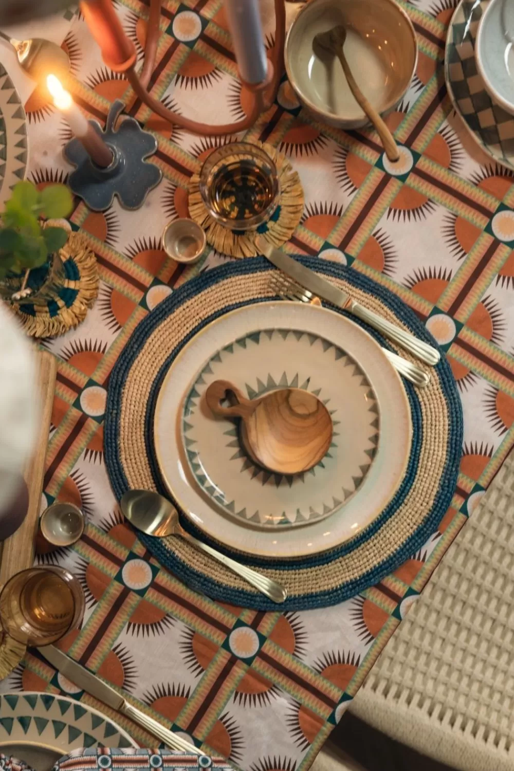 Sissy-Boy Servies>Groen Ontbijtbord Met Print