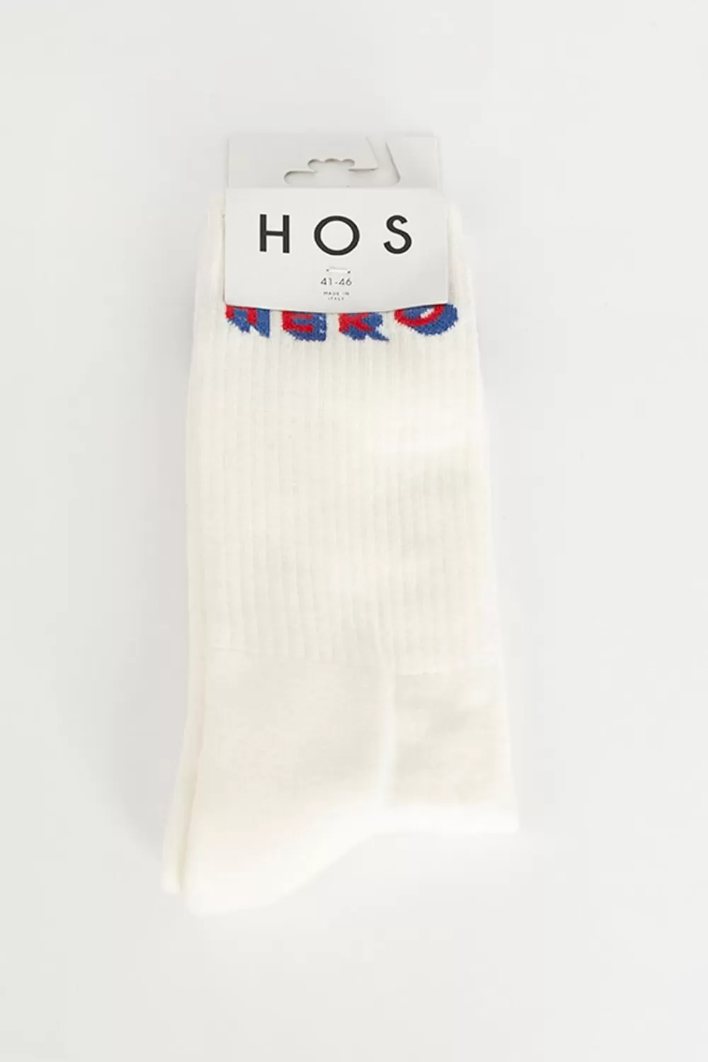 Heren Heroes on Socks Sokken> Witte Sportsokken Met Tekst