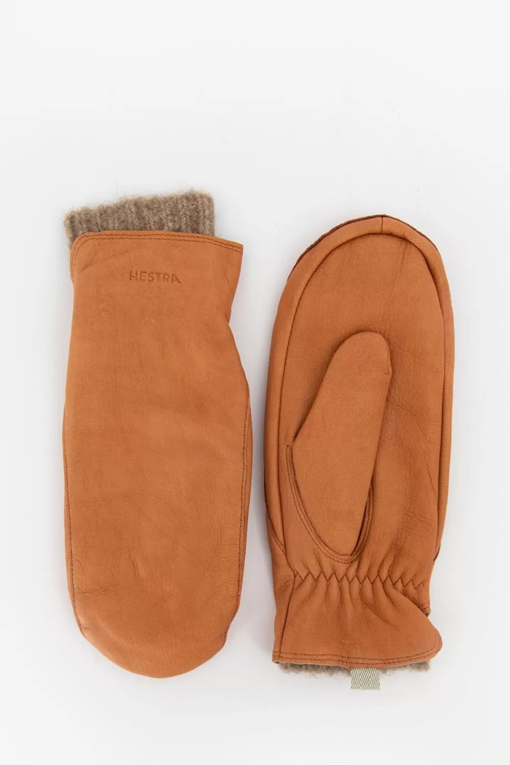 Dames Hestra Handschoenen> Leren E Wanten