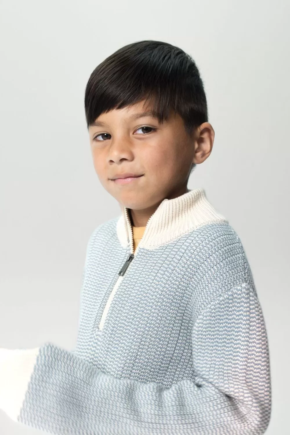 Kids Sissy-Boy Truien En Vesten>Ijs E Gebreide Trui Met Rits