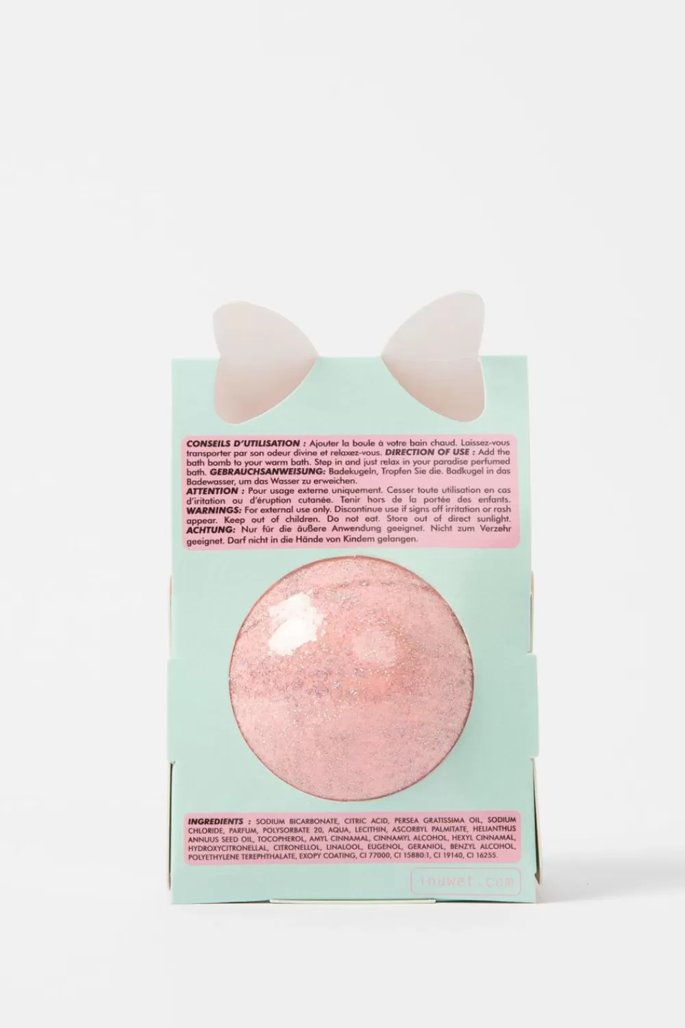 Kids Sissy-Boy Diverse Speelgoed>Inuwet Glitter Fizzer Bruisbal Lila