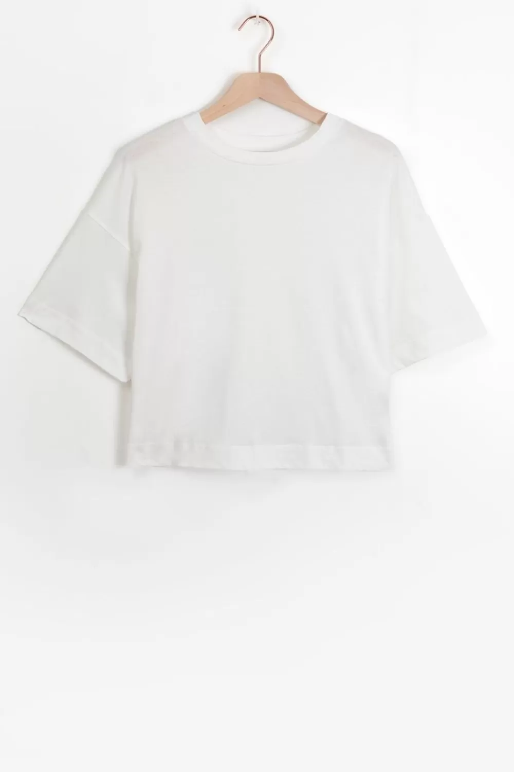 Dames Sissy-Boy T-Shirts En Tops>Jersey Cropped T-Shirt