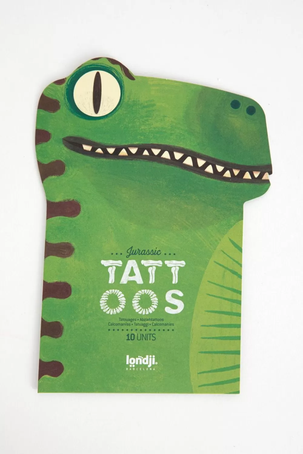 Kids Londji Diverse Speelgoed>Jurrassic Tattoos 10 Stuks Groot