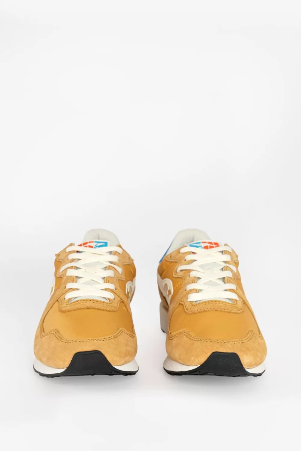 Heren KangaROOS Schoenen> Gele Suede Sneakers