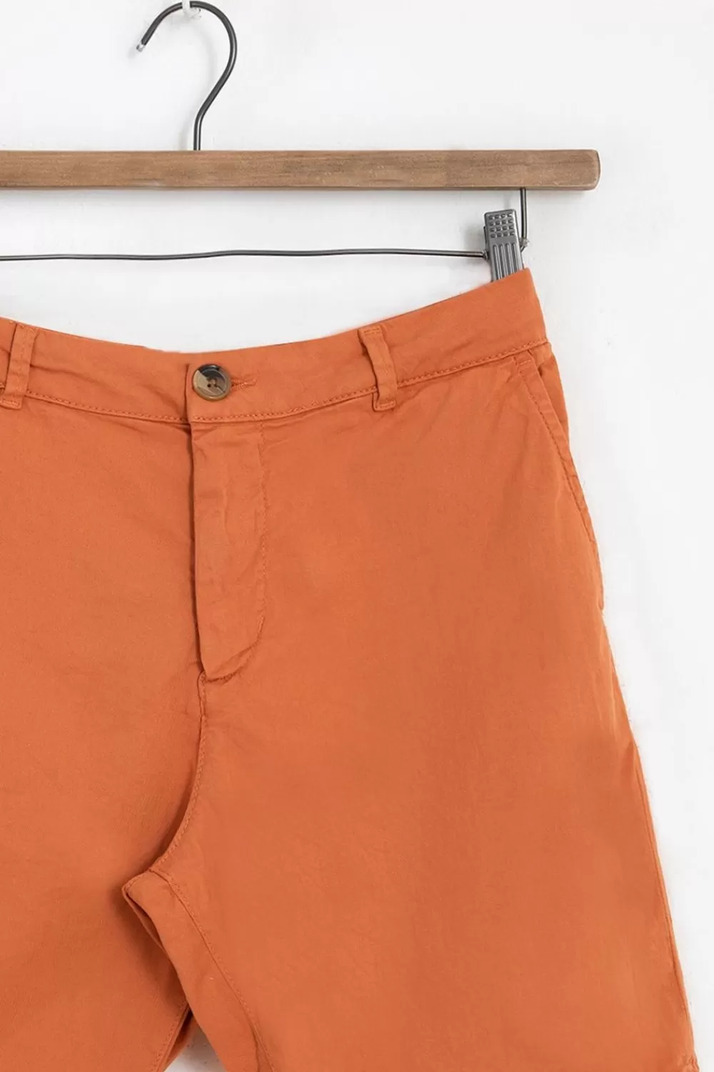 Heren Sissy-Boy Broeken>Katoenen Chino Shorts
