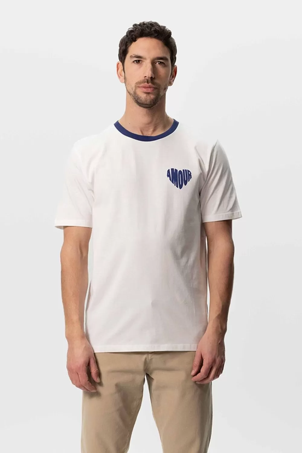Heren Sissy-Boy T-Shirts>Katoenen T-Shirt Met Artwork