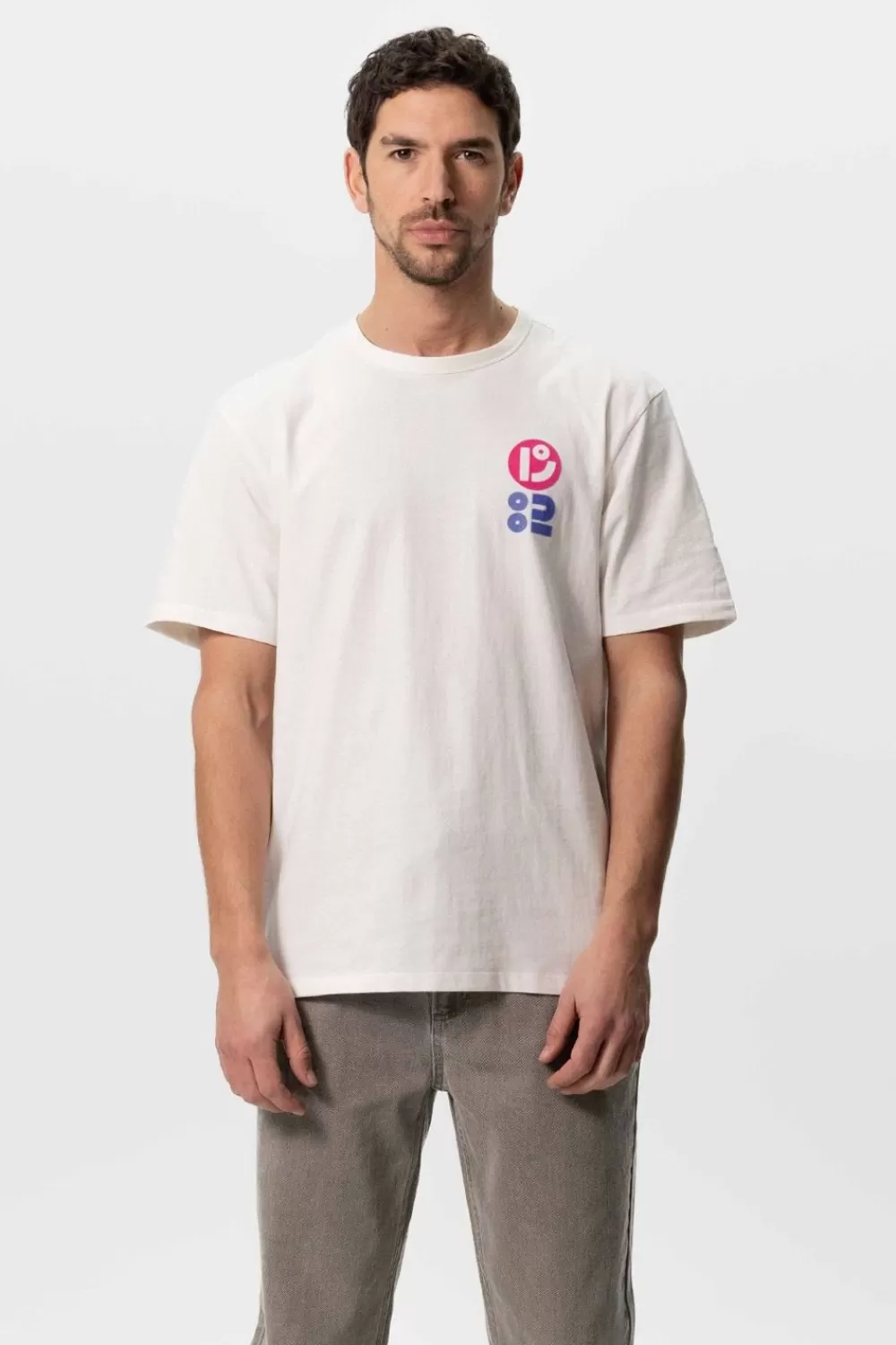 Heren Sissy-Boy T-Shirts>Katoenen T-Shirt Met Artwork