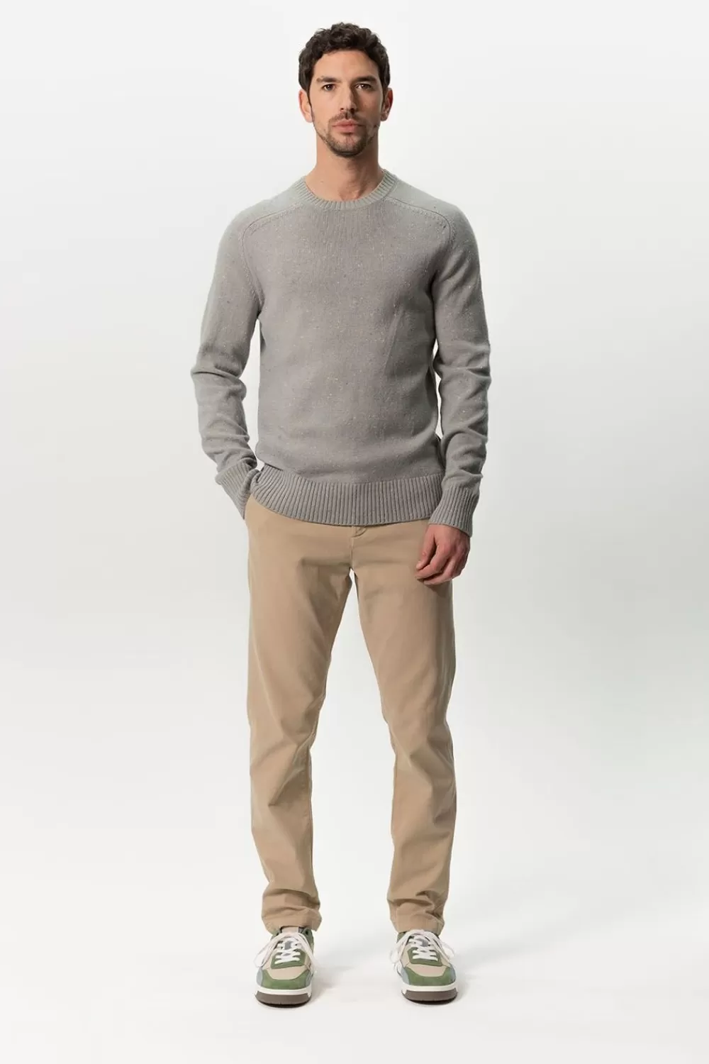 Heren Sissy-Boy Broeken>Katoenen Twill Chino