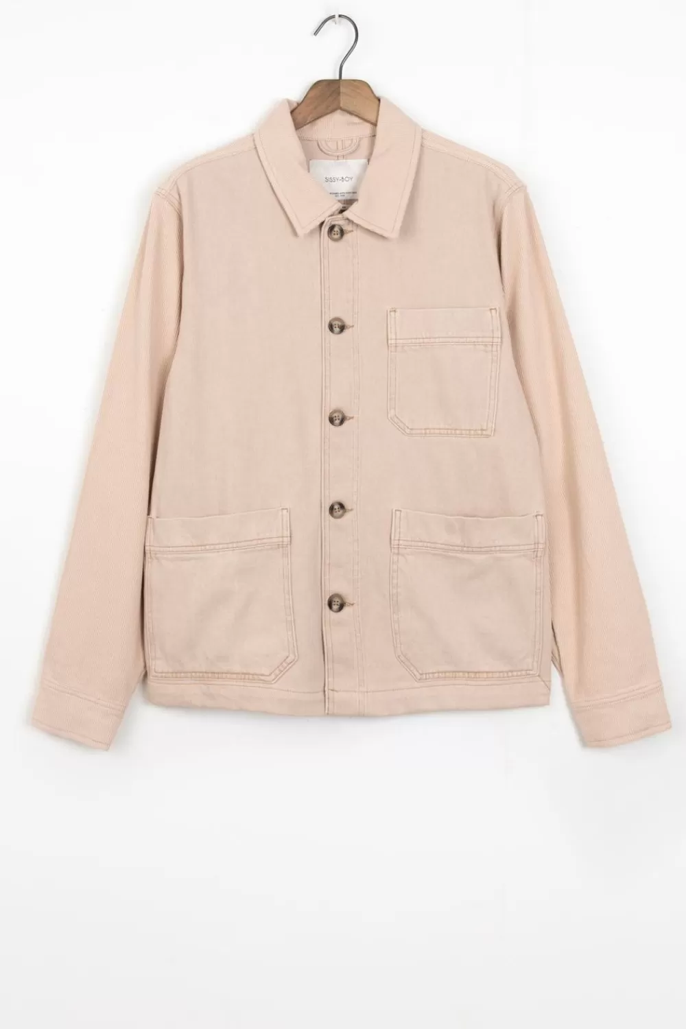 Heren Sissy-Boy Blazers En Jasjes>Katoenen Worker Jack Met Corduroy
