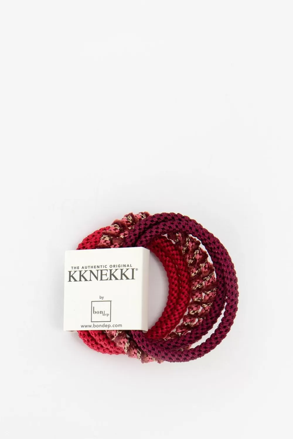 Kids Bon Dep Accessoires>Kknekki Donker Gevlochten Haarelastieken