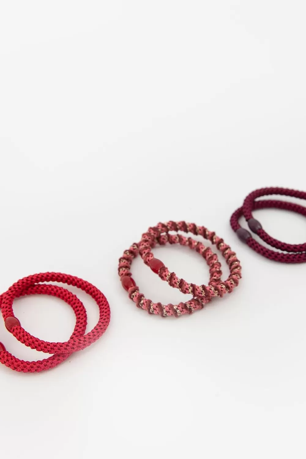 Kids Bon Dep Accessoires>Kknekki Donker Gevlochten Haarelastieken