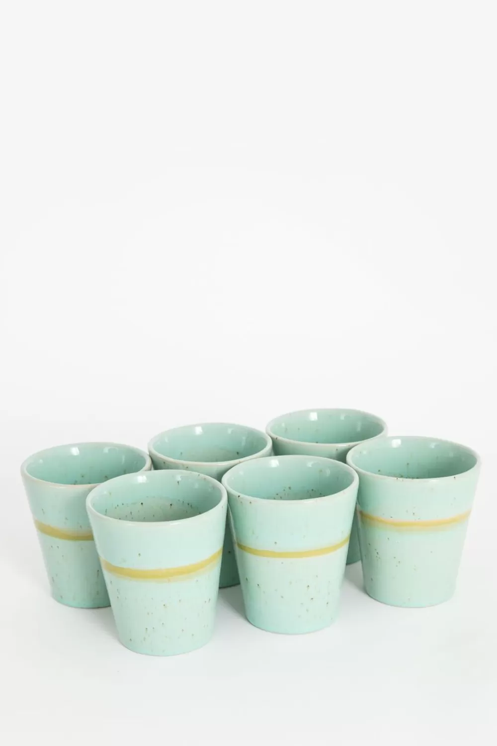 Sissy-Boy Servies>Koffiemokken Nostalgia Blauw Lichtgroen