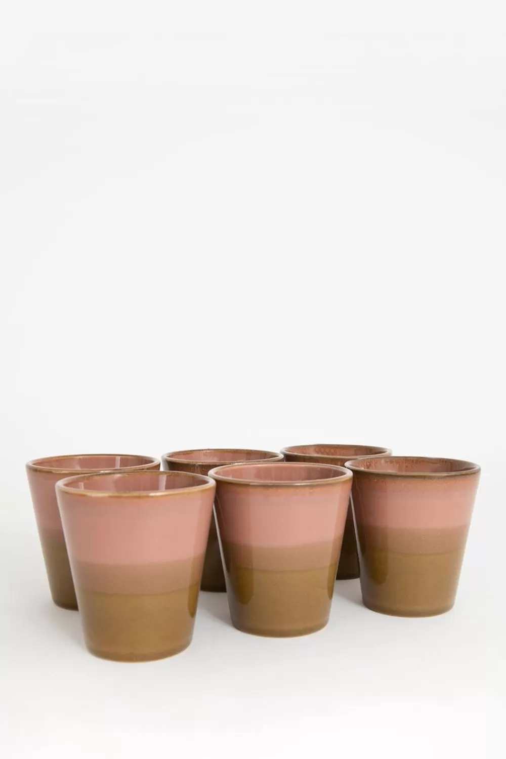 Sissy-Boy Glaswerk>Koffiemokken Nostalgia Peach Bruin