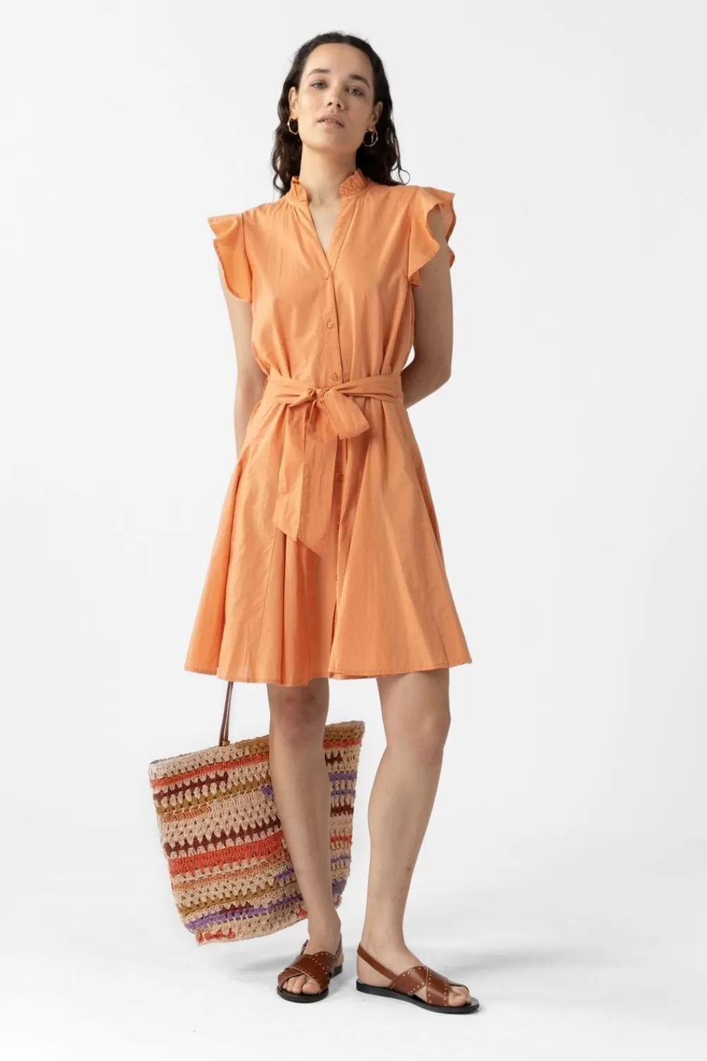 Dames Sissy-Boy Jurken>Korte Jurk Met Ruffles