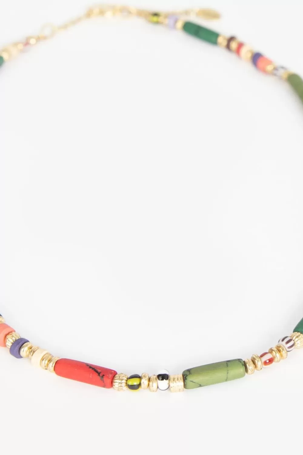Dames Sissy-Boy Sieraden>Korte Ketting Met Colour Kralen