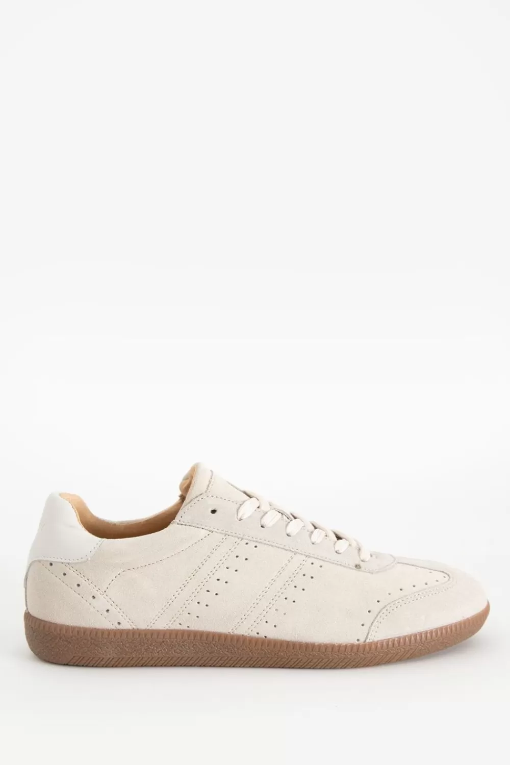 Dames Sissy-Boy Schoenen>Lage Suede Sneakers Met Gum Zool