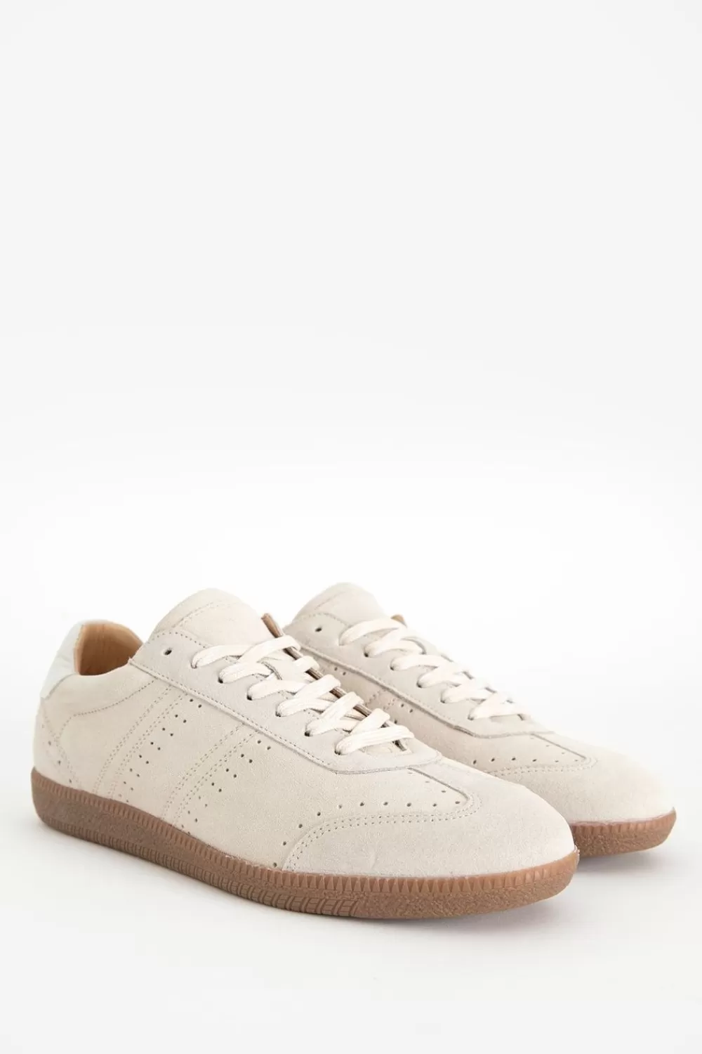 Dames Sissy-Boy Schoenen>Lage Suede Sneakers Met Gum Zool
