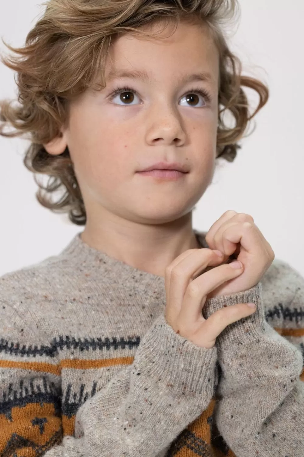 Kids Sissy-Boy Truien En Vesten>Lamswollen Jacquard Trui