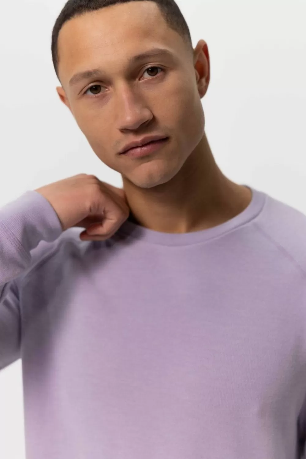 Heren Sissy-Boy Truien En Vesten>Lavendel Sweater