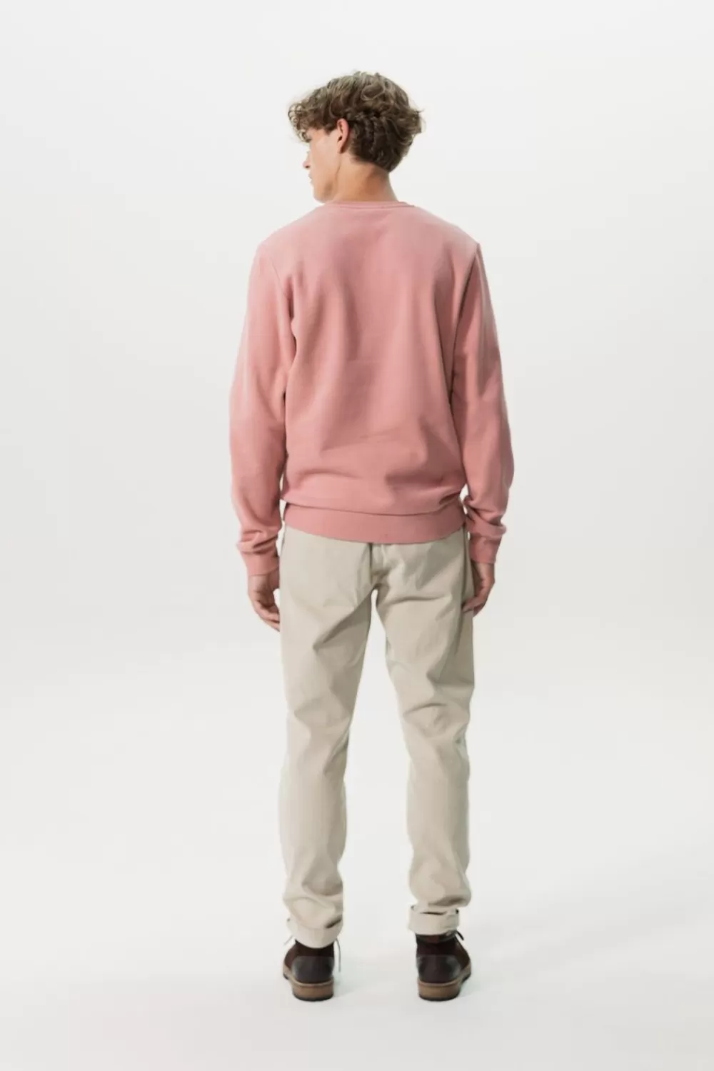 Heren Sissy-Boy Broeken>Licht Katoenen Twill Chino