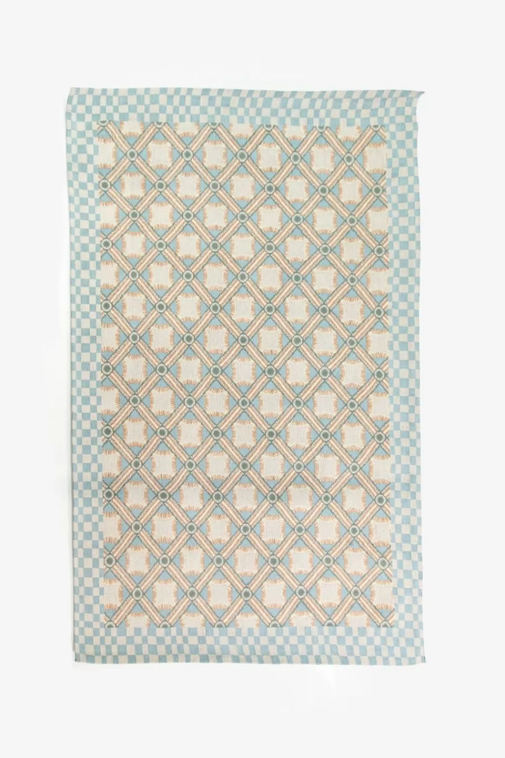 Sissy-Boy Vloerkleden>Lichtblauw Jacquard Vloerkleed
