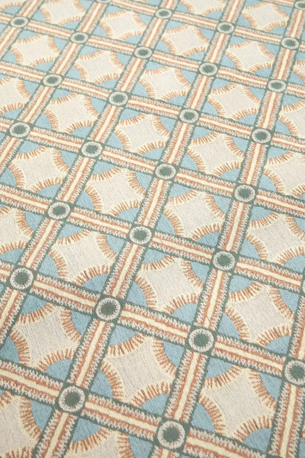Sissy-Boy Vloerkleden>Lichtblauw Jacquard Vloerkleed