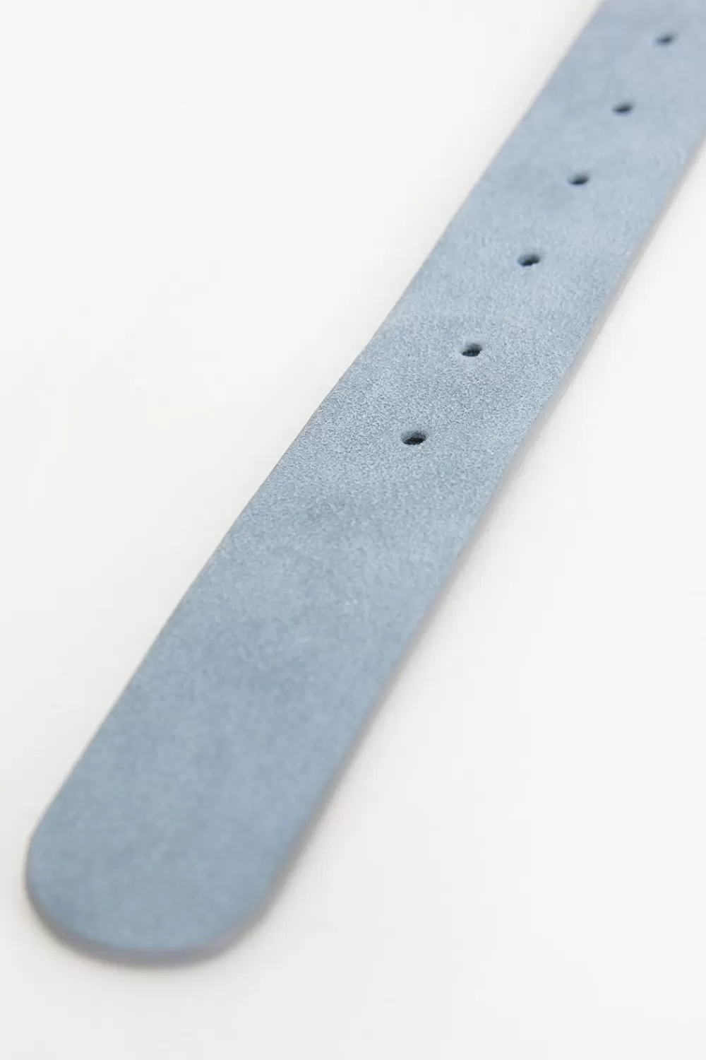 Dames Sissy-Boy Riemen>Lichtblauwe Suede Riem