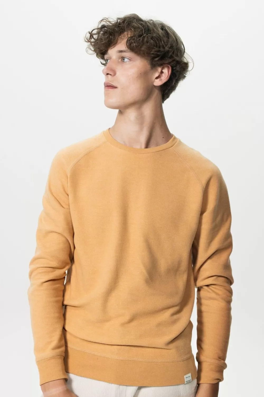 Heren Sissy-Boy Truien En Vesten>Lichtbruine Raglan Sweater