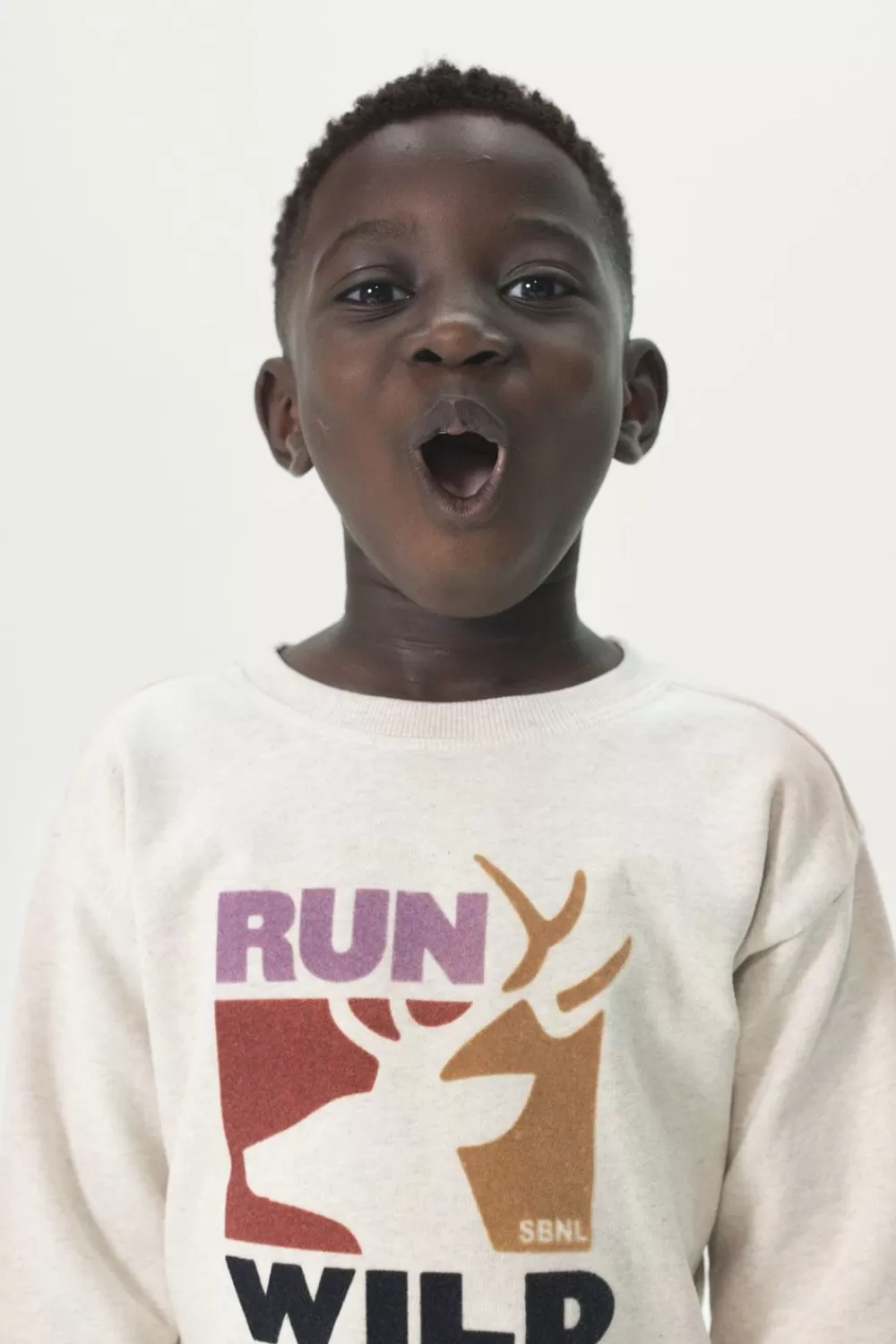 Kids Sissy-Boy Truien En Vesten>Lichtgrijze Sweater Met Print