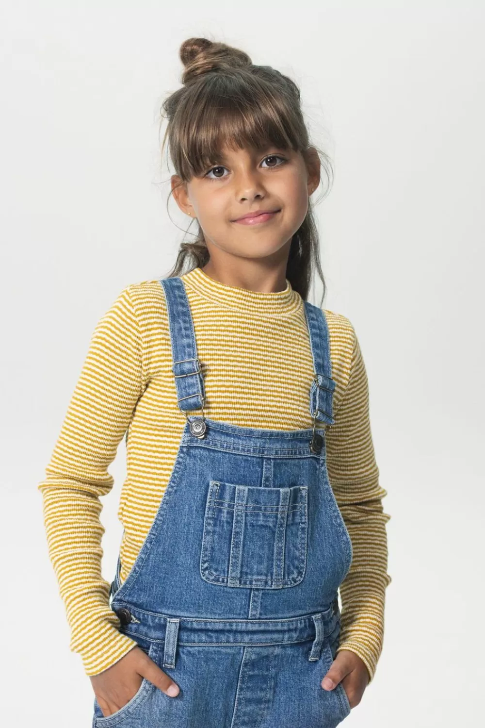 Kids Sissy-Boy T-Shirts En Tops>Lichtgroen Gestreept Rib T-Shirt