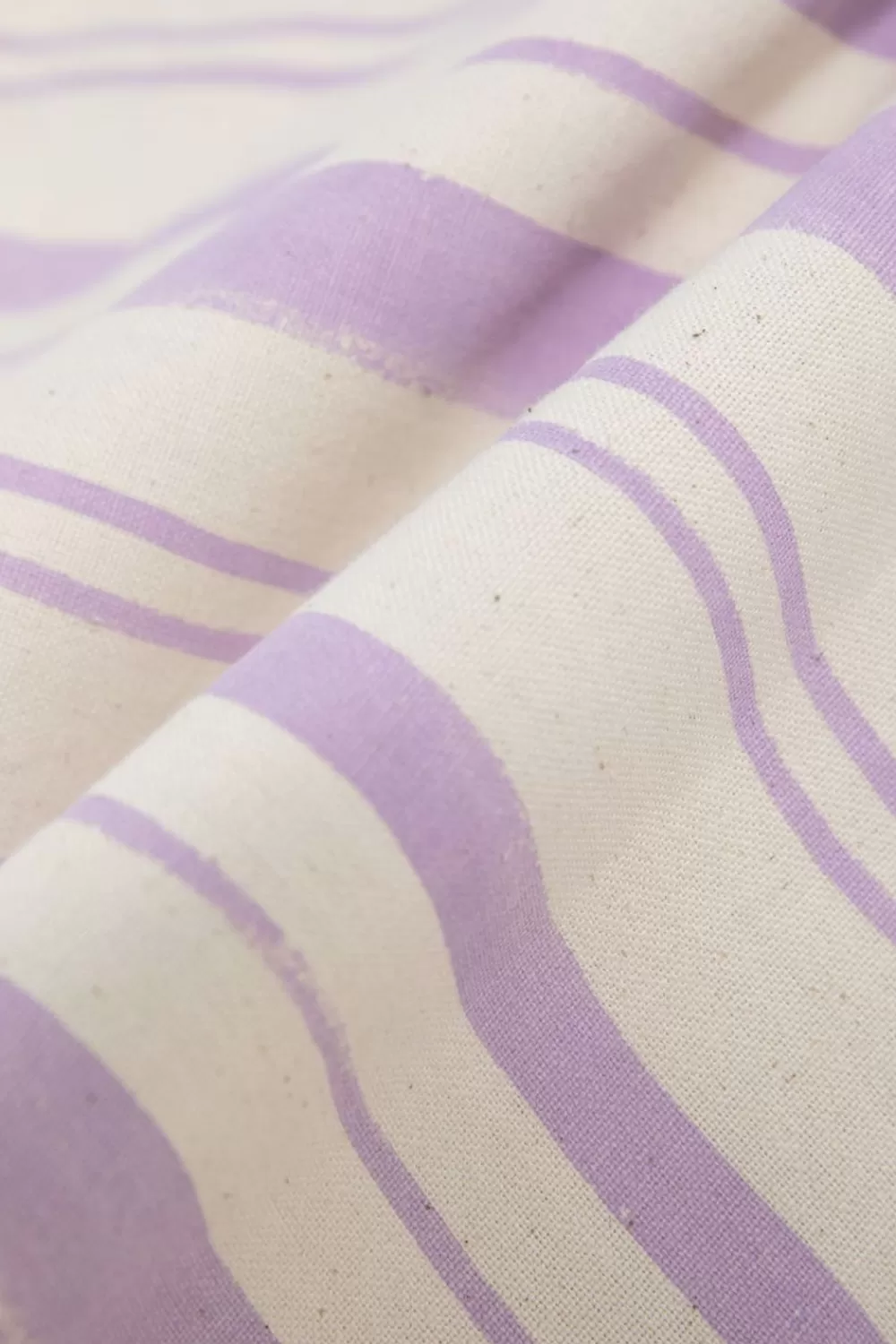 Sissy-Boy Keukentextiel>Lila Gestreepte Handdoek En Theedoek Terry