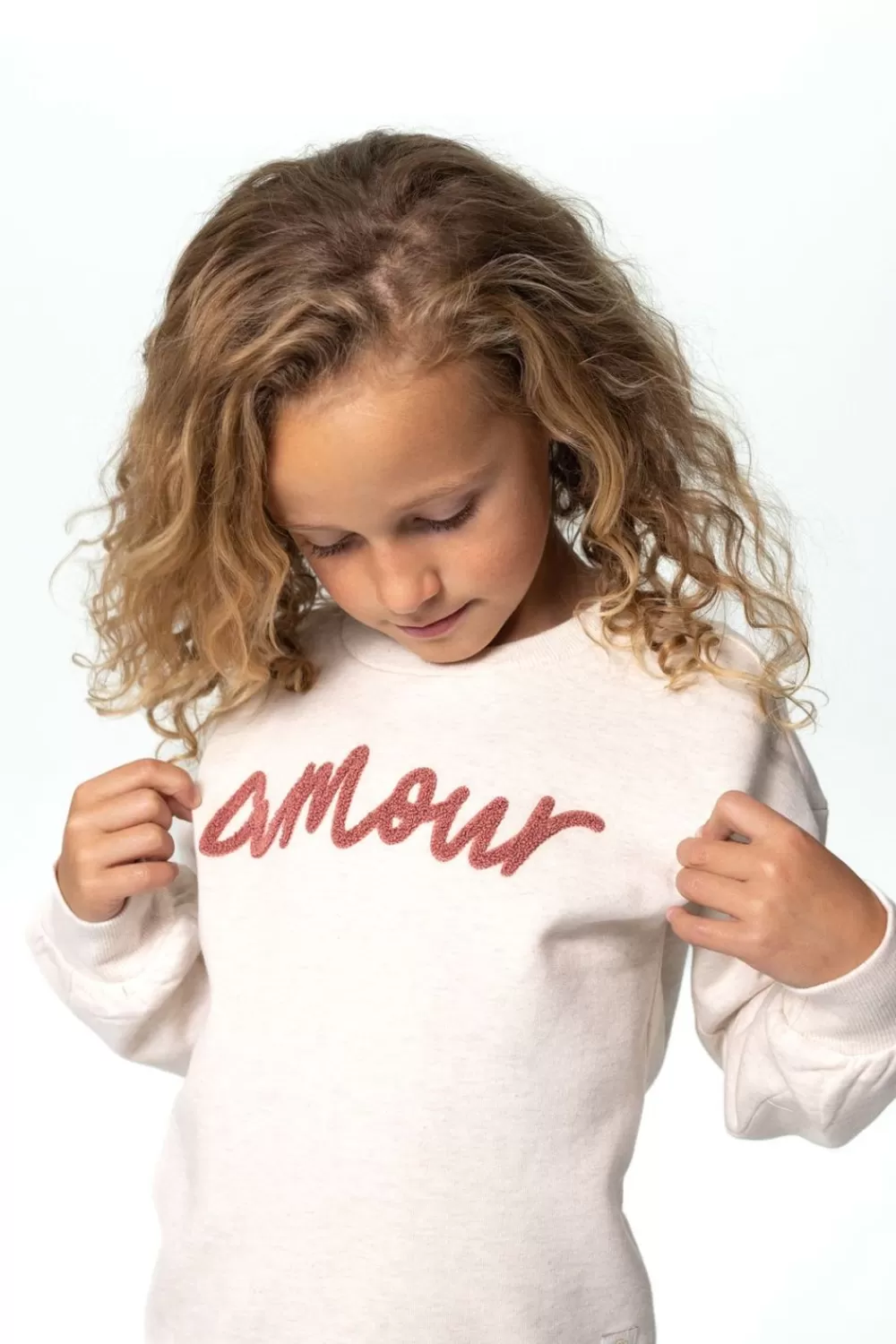 Kids Sissy-Boy Truien En Vesten>Melange Sweater Amour