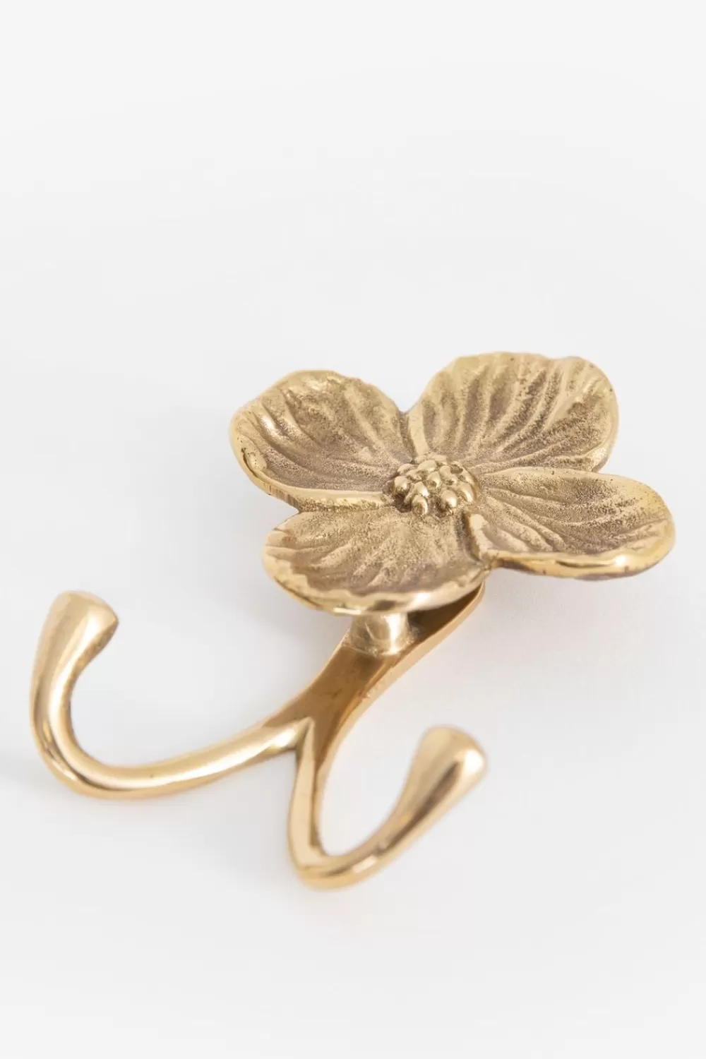 Sissy-Boy Woonaccessoires>Messing Wandhaak Bloem