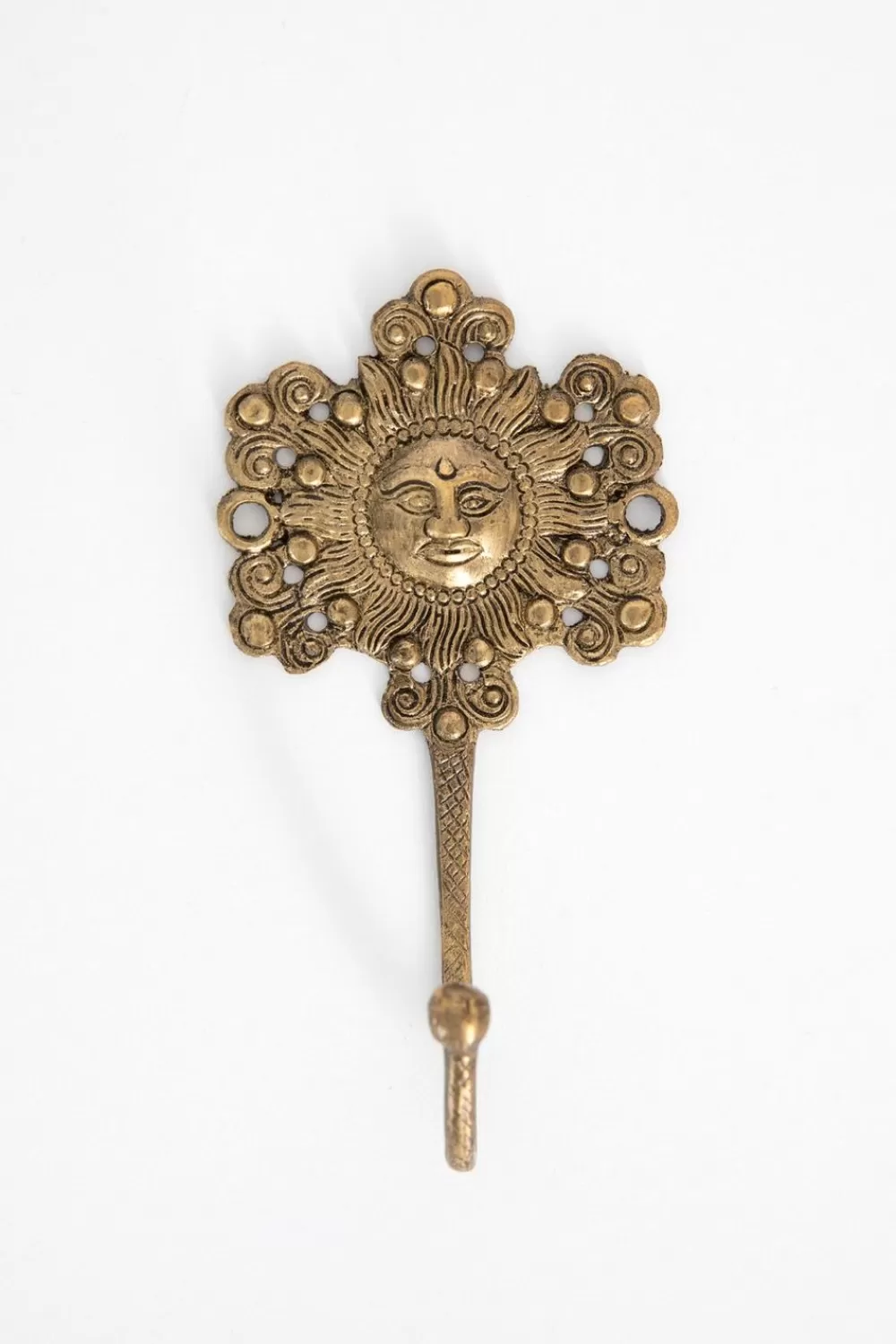 Sissy-Boy Woonaccessoires>Messing Wandhaak Sunflower