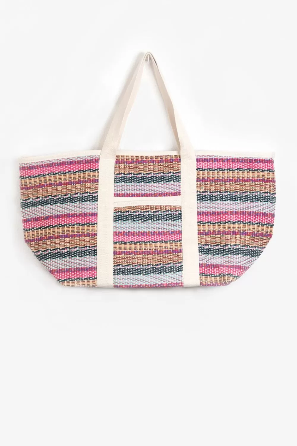 Dames Sissy-Boy Tassen>Multicolour Gestreepte Shopper
