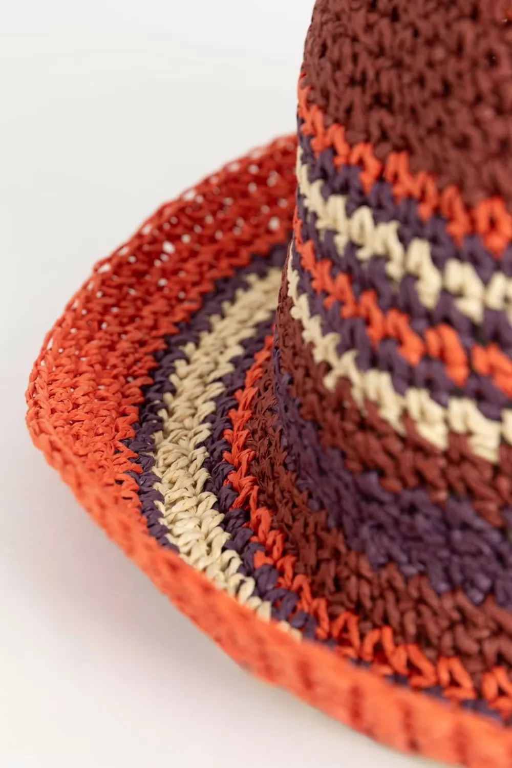 Dames Sissy-Boy Hoeden En Petten>Multicolour Gestreepte Strohoed